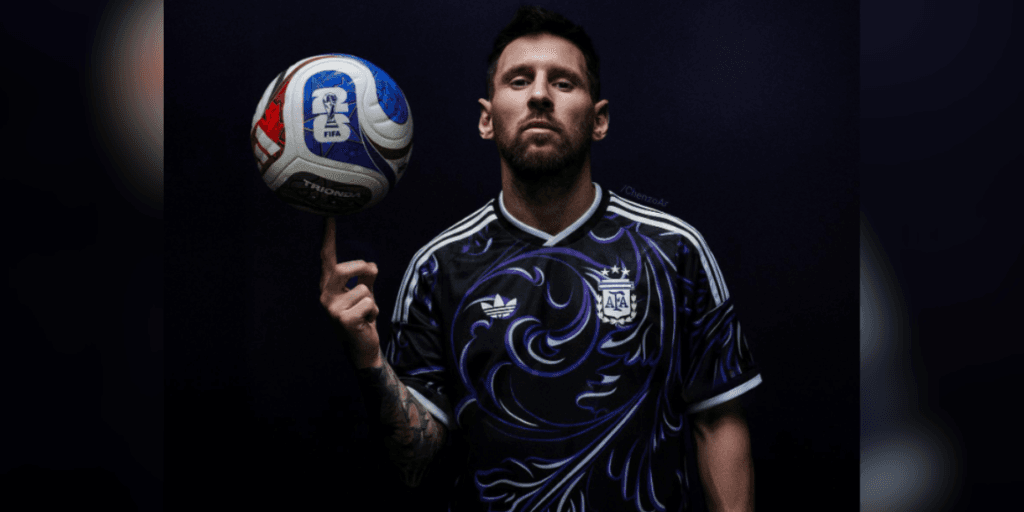 A evolução das camisas das seleções campeãs mundiais ao longo das Copas do Mundo: Argentina