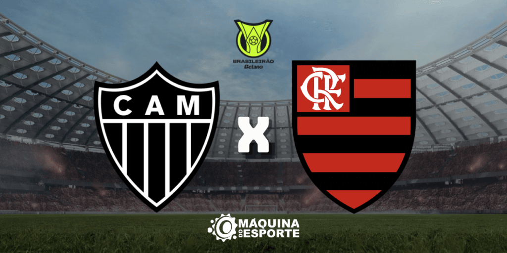 Atlético-MG x Flamengo: Onde assistir ao jogo da 13ª rodada do Brasileirão