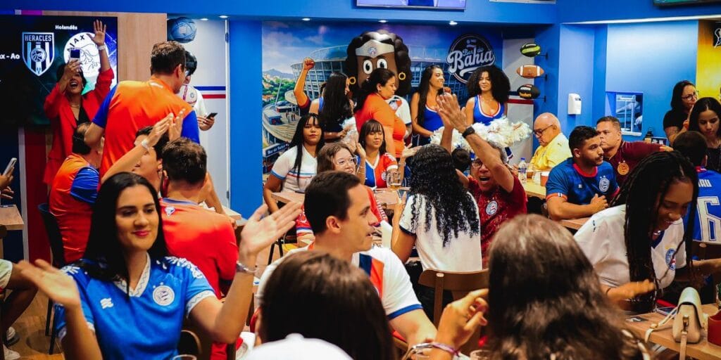 Bahia investe em “sports bar” com experiência integrada para torcedores