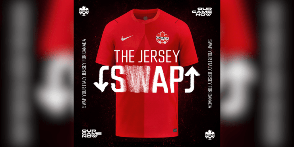 Como o Canadá usou a frustração italiana com a Copa do Mundo para gerar conexão com os torcedores