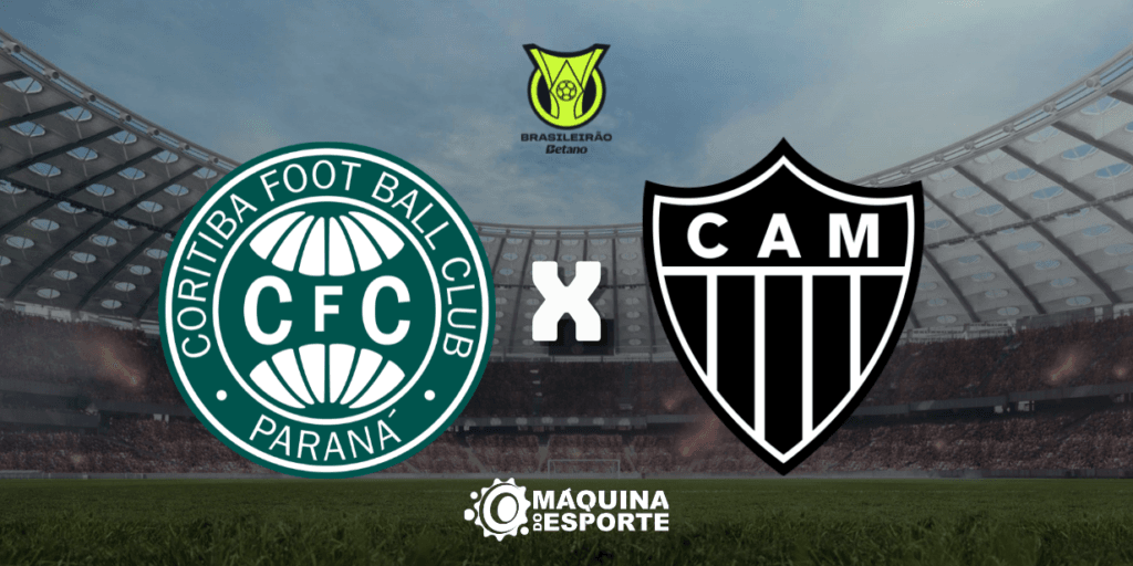 Coritiba x Atlético-MG: Onde assistir ao jogo da 12ª rodada do Brasileirão