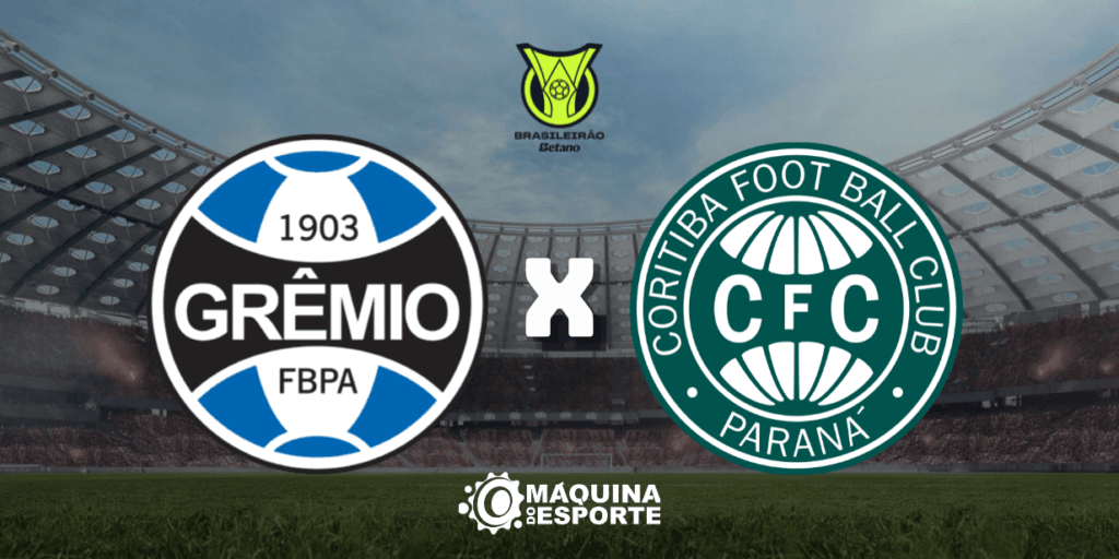 Grêmio x Coritiba: Onde assistir ao jogo da 13ª rodada do Brasileirão