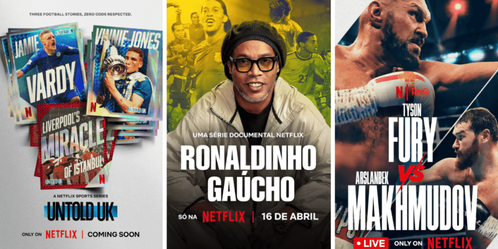 Entre o “ao vivo” e o “on demand”: Como a Netflix usa o esporte para ativar e reter clientes