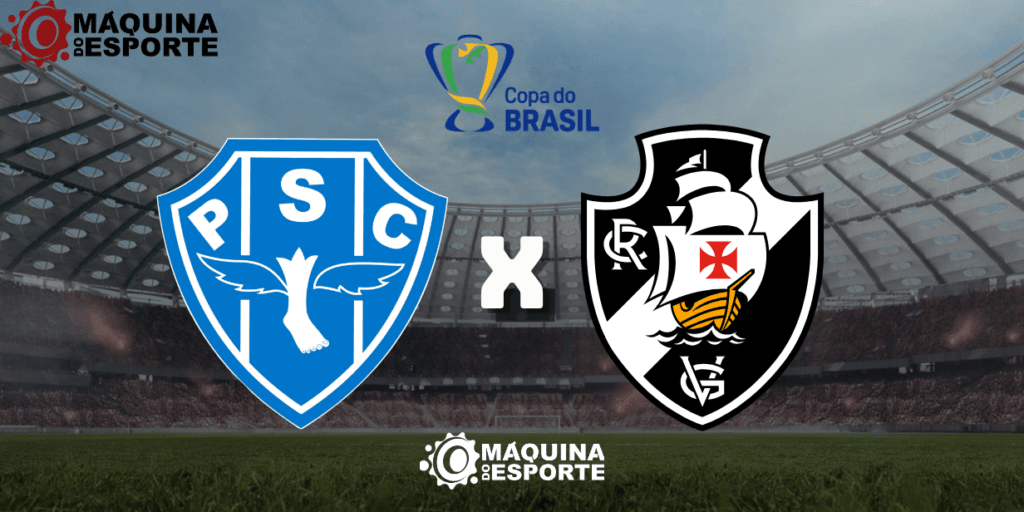Paysandu x Vasco: Onde assistir ao jogo de ida da 5ª fase da Copa do Brasil