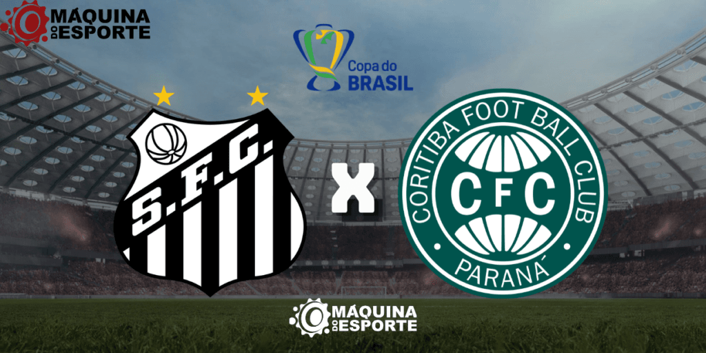 Santos x Coritiba: Onde assistir ao jogo de ida da 5ª fase da Copa do Brasil