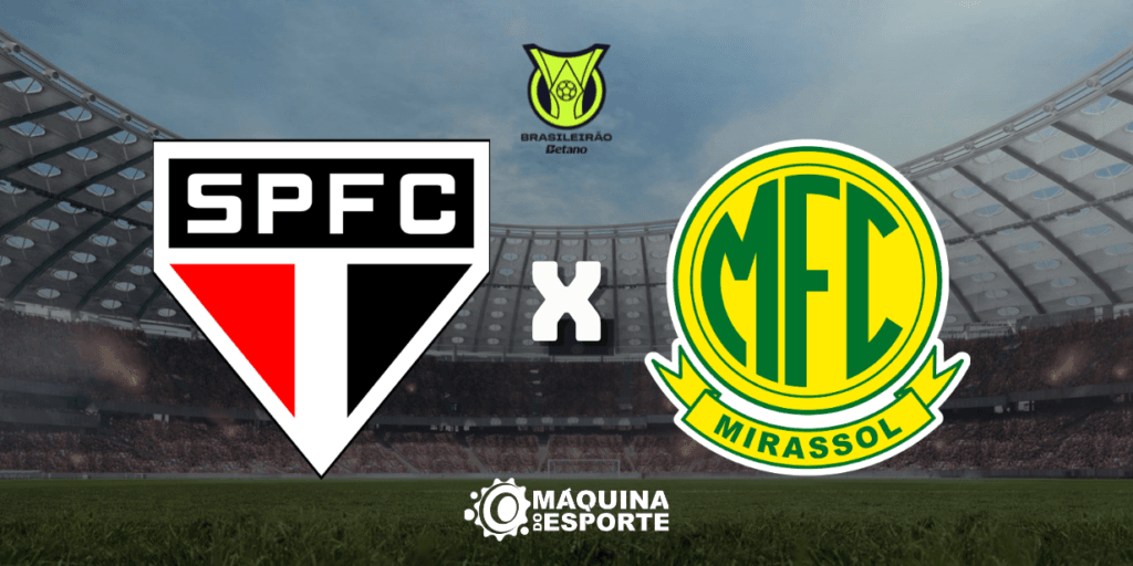São Paulo x Mirassol: Onde assistir ao jogo da 13ª rodada do Brasileirão