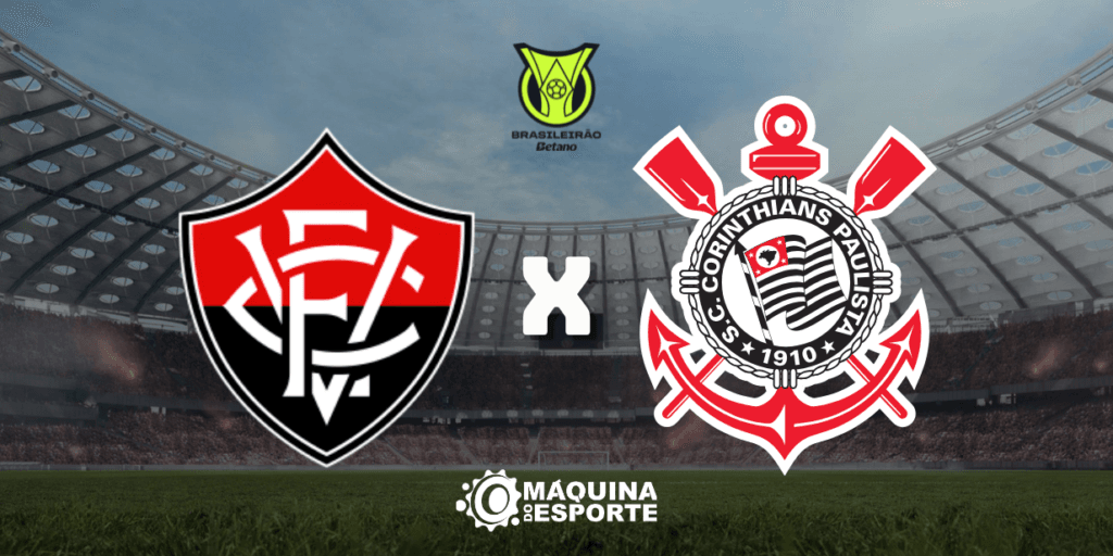 Vitória x Corinthians: Onde assistir ao jogo da 12ª rodada do Brasileirão
