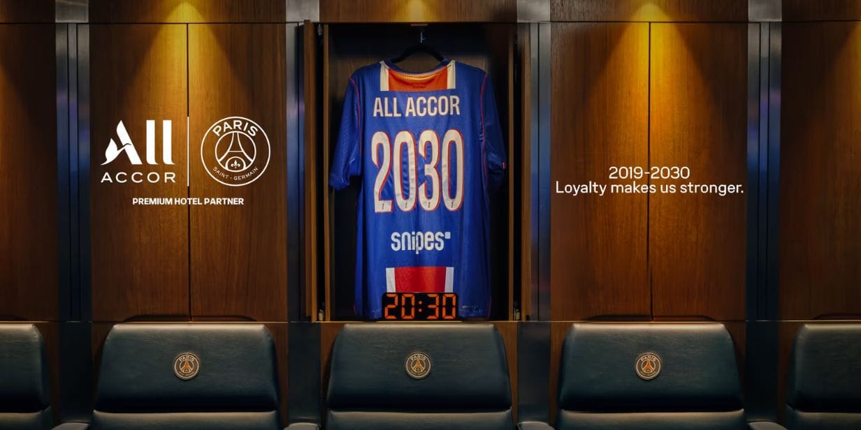 Accor e PSG anunciaram renovação de contrato até 2030 - Divulgação