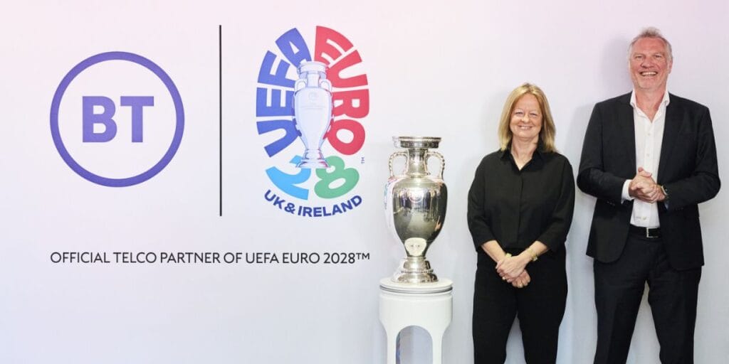 BT é anunciada como patrocinadora da Euro 2028