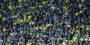 Torcida lota a arquibancada da Neo Química Arena em jogo da seleção brasileira - Rafael Ribeiro / CBF