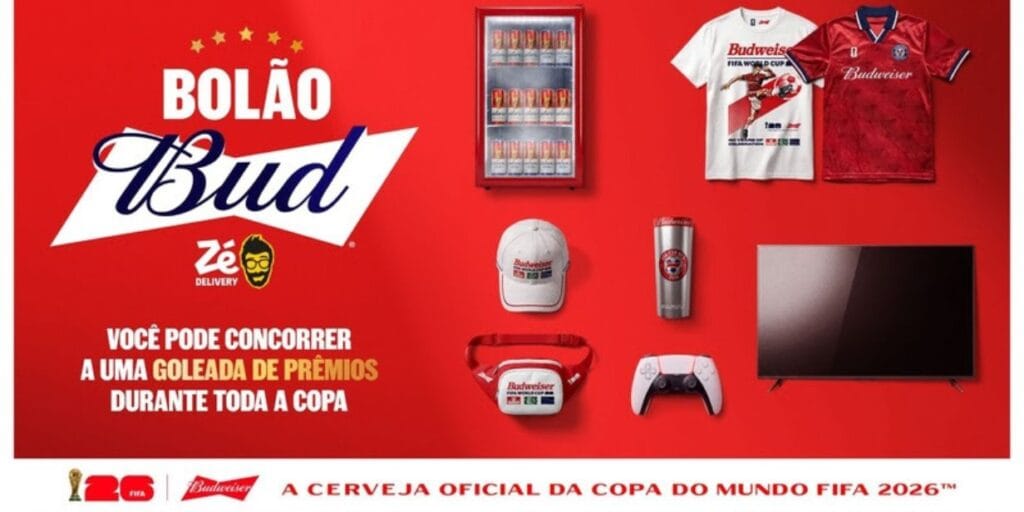 Budweiser relança Bolão Bud para a Copa do Mundo de 2026