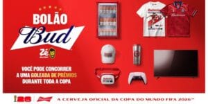 Budweiser lançou o Bolão Bud para a Copa do Mundo 2026 - Divulgação