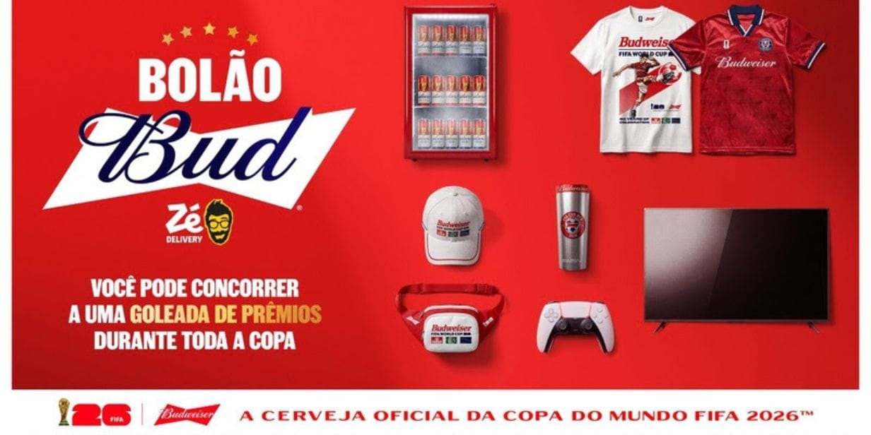 Budweiser lançou o Bolão Bud para a Copa do Mundo 2026 - Divulgação