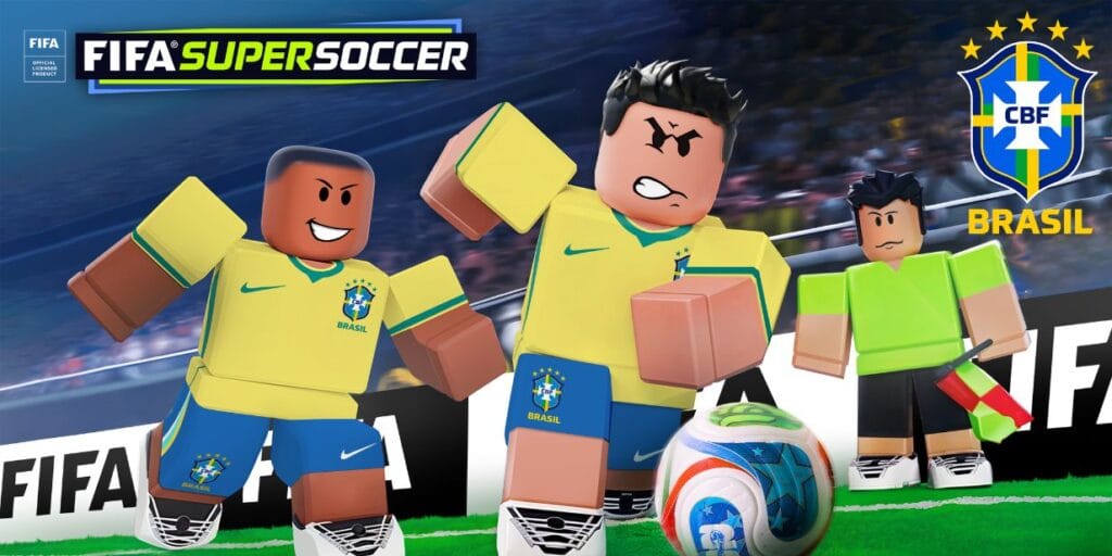 CBF e Gamefam anunciam ativação da seleção brasileira na Roblox