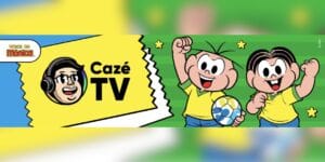 CazéTV fez parceria com a Turma da Monica - Divulgação