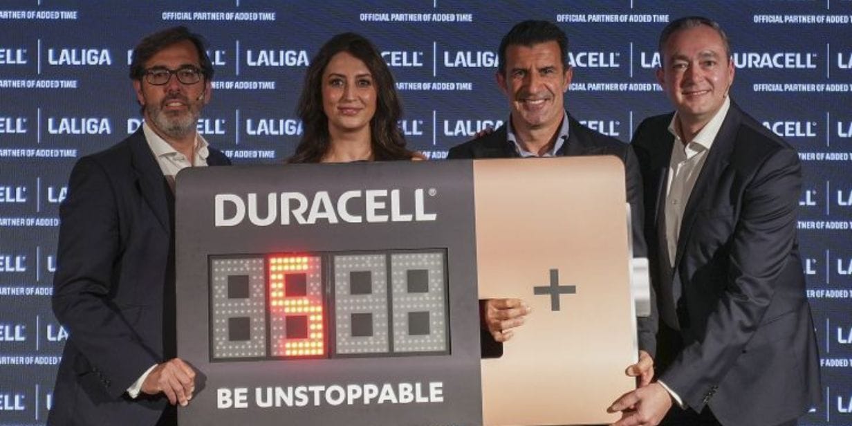 Duracell é nova patrocinadora global da LaLiga - Divulgação