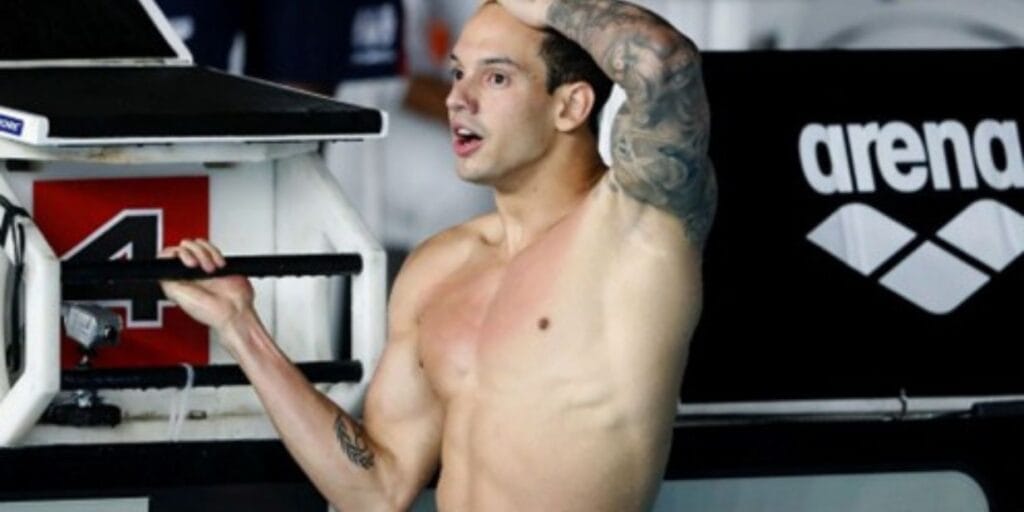 Arena anuncia parceria com nadador Guilherme Caribé