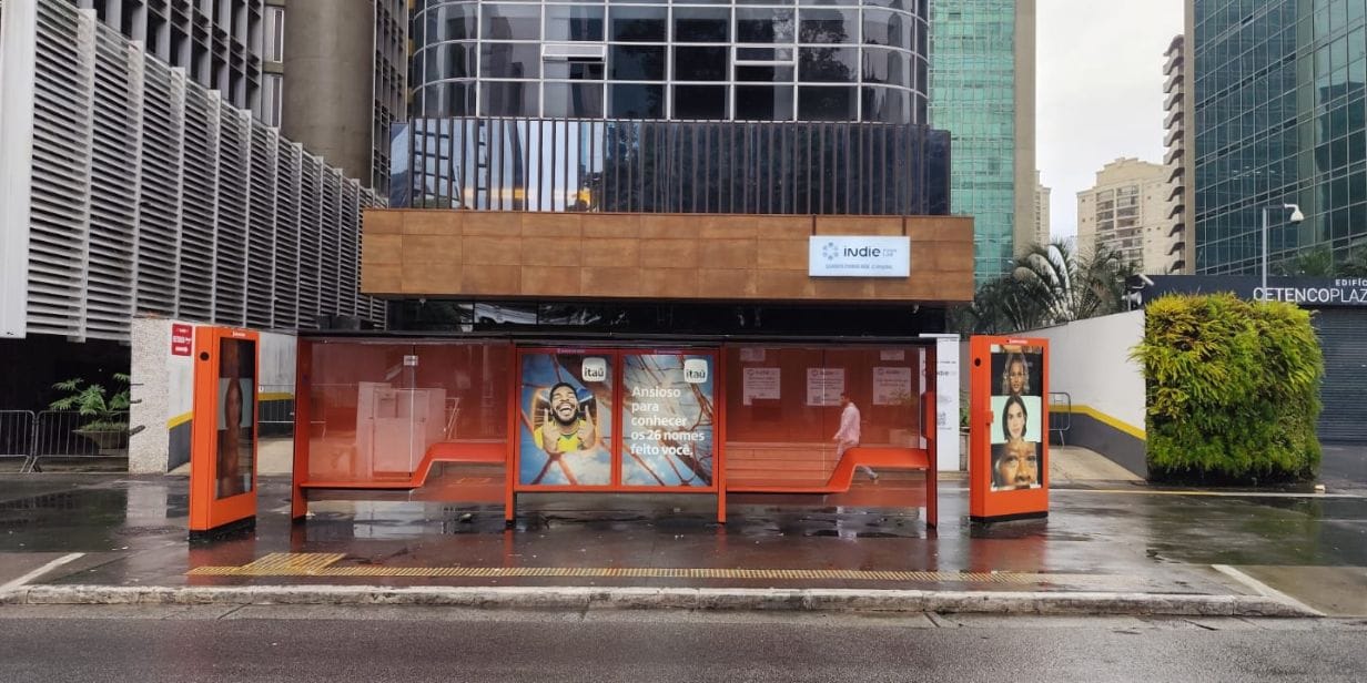 Itaú Unibanco mostrou convocação nas ruas de São Paulo - Divulgação