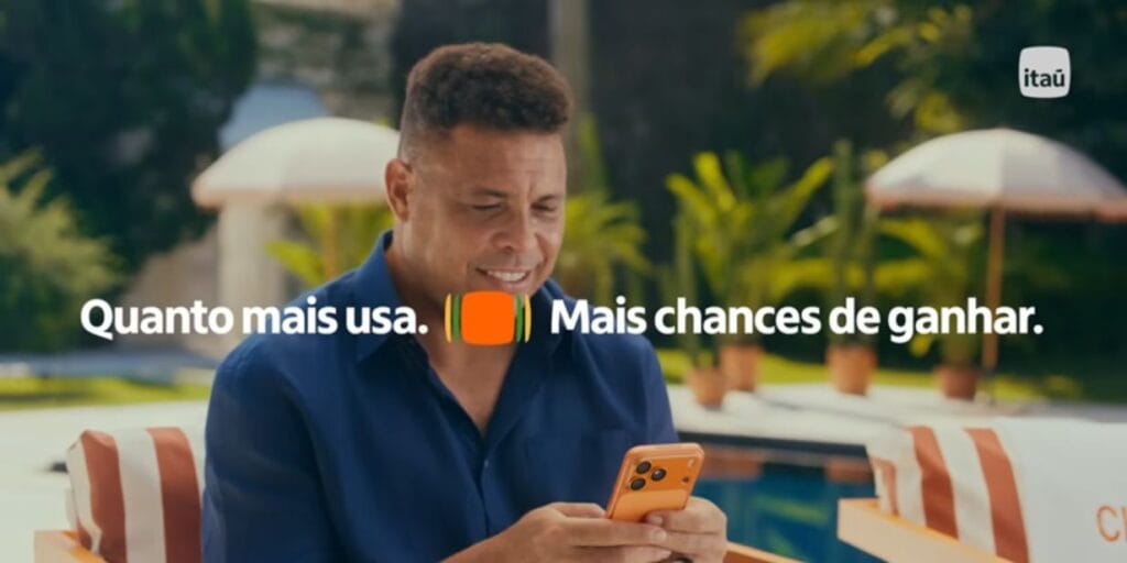 Itaú lança promoção que oferece experiências com seleção brasileiras e Ronaldo Fenômeno