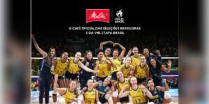 Melitta acerta patrocínio à etapa brasileira da Liga das Nações de Vôlei