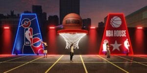 Fachada da NBA House 2026 - Divulgação