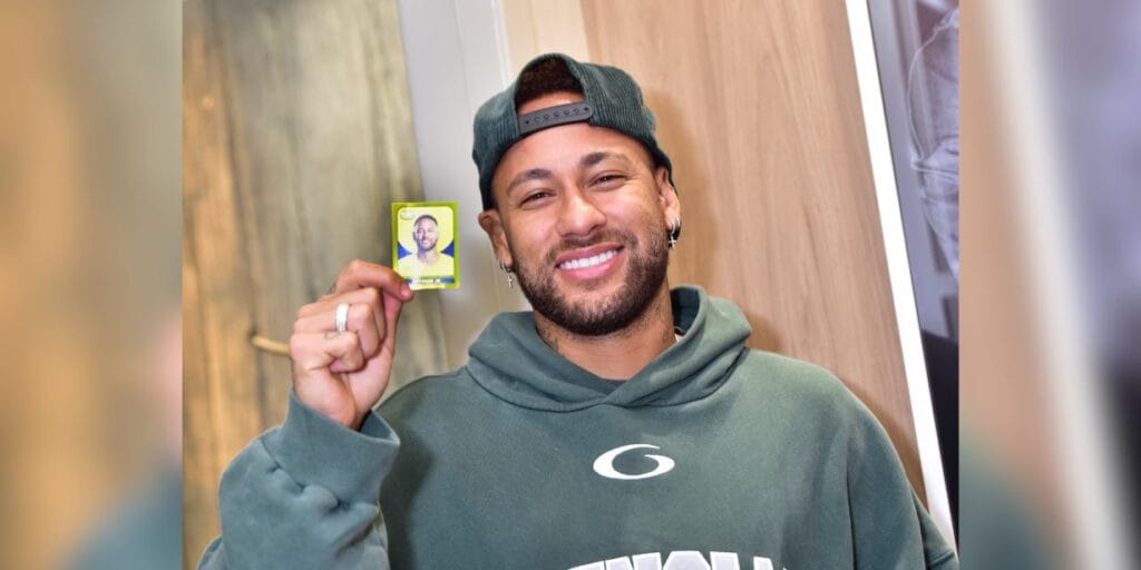 Mercado Livre lança adesivo dourado em homenagem a Neymar após convocação