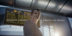 Rodrigo Lasmar, médico da seleção brasileira, que protagoniza campanha do Unicred Visa - Reprodução