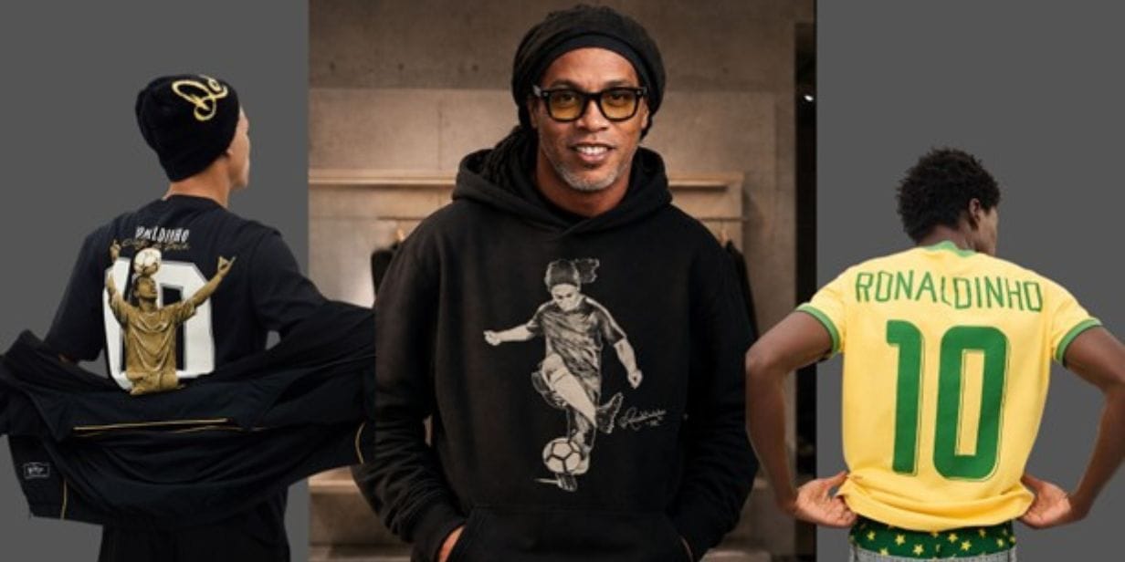 Ronaldinho Gaúcho ganha coleção em parceria com a Renner - Divulgação