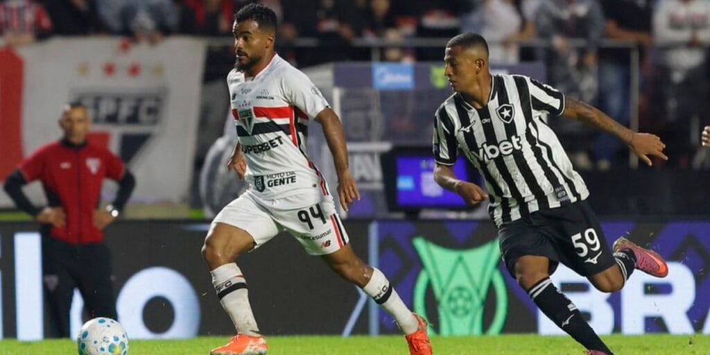 Globo atinge 16 pontos de audiência em SP e no Rio com São Paulo x Botafogo