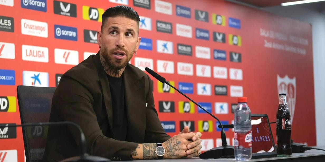 Sergio Ramos, no tempo em que era jogador do Sevilla - Divulgação