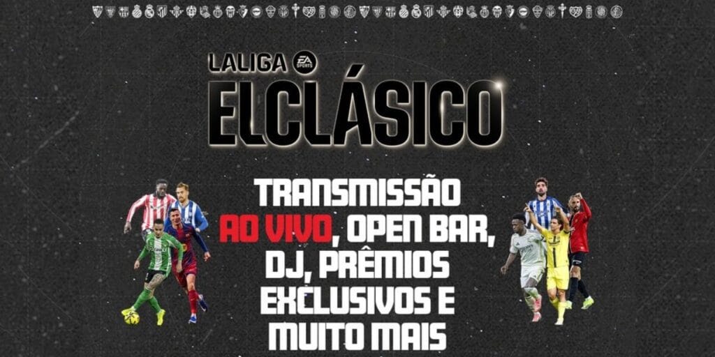 LaLiga e SportyBet promoverão evento com transmissão do El Clásico