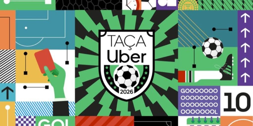Patrocinadora da seleção brasileira, Uber lança torneio B2B com ídolos do penta