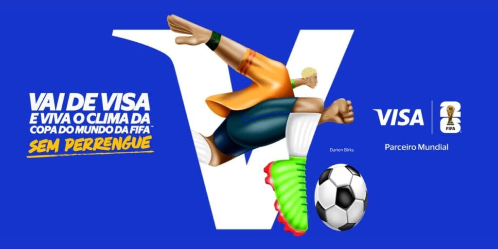 Visa usa Copa do Mundo de 2026 para engajamento e conexão enquanto gera novos negócios