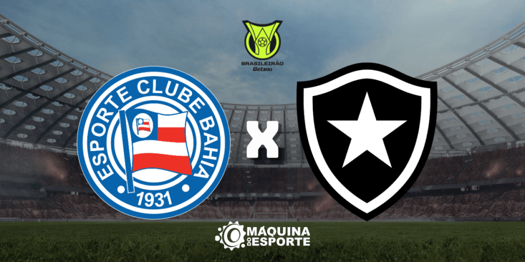 Bahia x Botafogo: Onde assistir ao jogo da 18ª rodada do Brasileirão