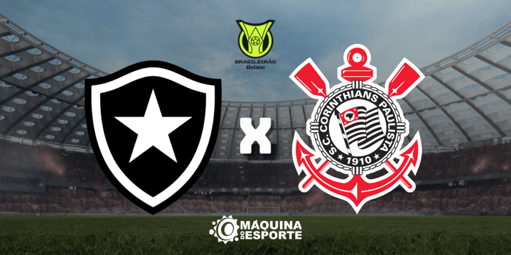 Botafogo x Corinthians: Onde assistir ao jogo da 16ª rodada do Brasileirão