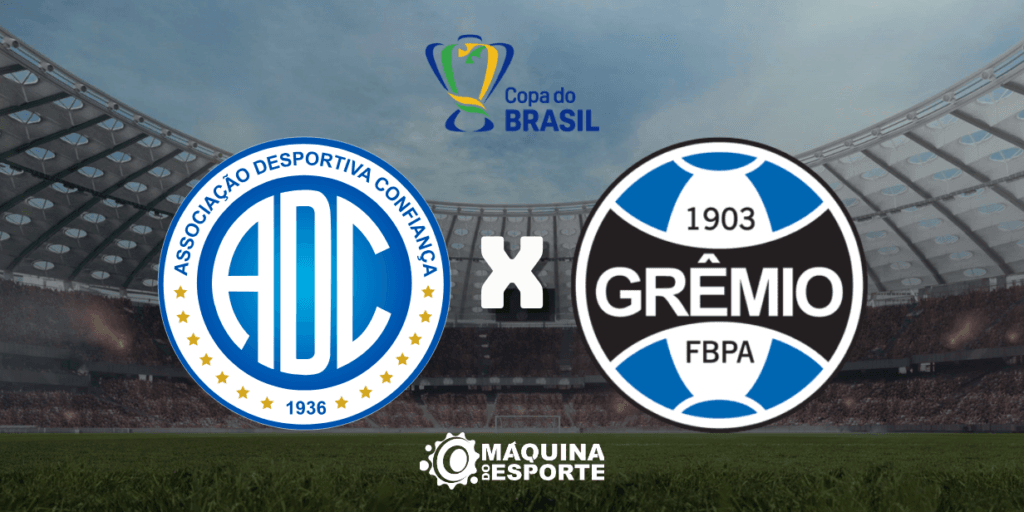 Confiança x Grêmio: Onde assistir ao jogo de volta da 5ª fase da Copa do Brasil