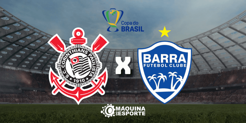 Corinthians x Barra-SC: Onde assistir ao jogo de volta da 5ª fase da Copa do Brasil