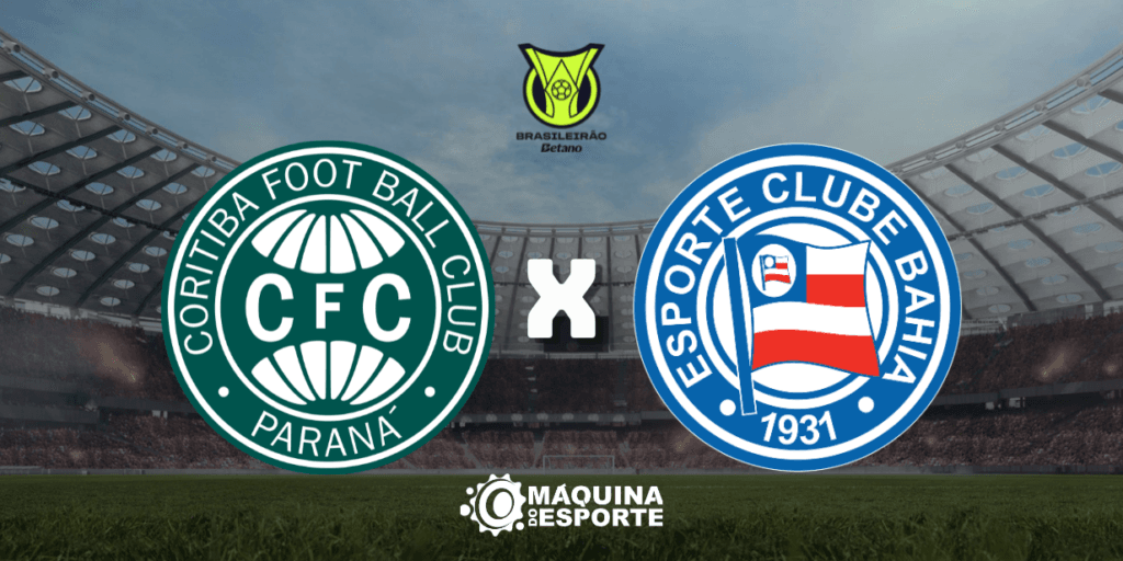 Coritiba x Bahia: Onde assistir ao jogo da 17ª rodada do Brasileirão