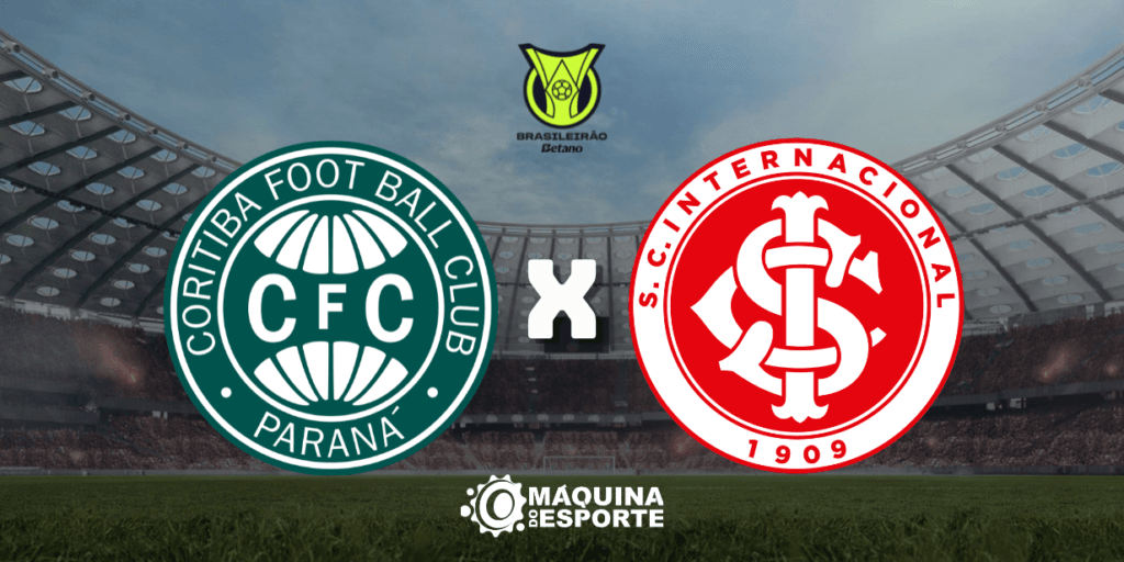 Coritiba x Internacional: Onde assistir ao jogo da 15ª rodada do Brasileirão