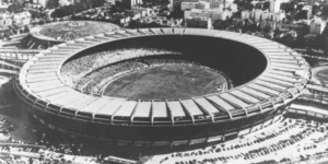 Os negócios por trás dos estádios das finais de Copa do Mundo: Maracanã, Brasil, 1950 e 2014