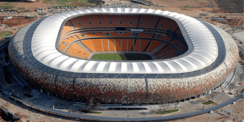 Os negócios por trás dos estádios das finais de Copa do Mundo: Soccer City, África do Sul, 2010