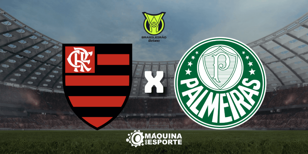 Flamengo x Palmeiras: Onde assistir ao jogo da 17ª rodada do Brasileirão