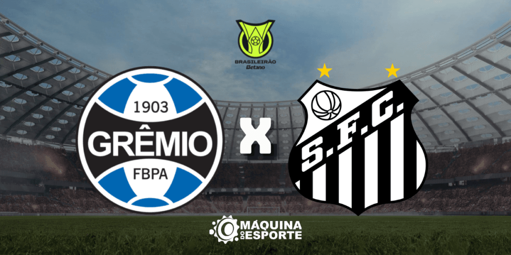 Grêmio x Santos: Onde assistir ao jogo da 17ª rodada do Brasileirão