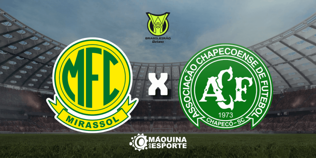 Mirassol x Chapecoense: Onde assistir ao jogo da 15ª rodada do Brasileirão