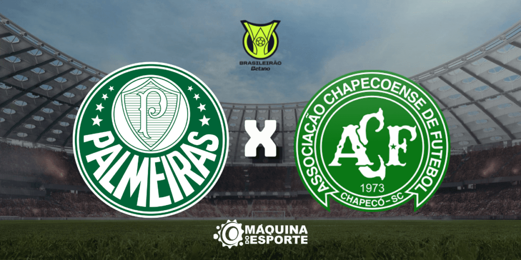 Palmeiras x Chapecoense: Onde assistir ao jogo da 18ª rodada do Brasileirão