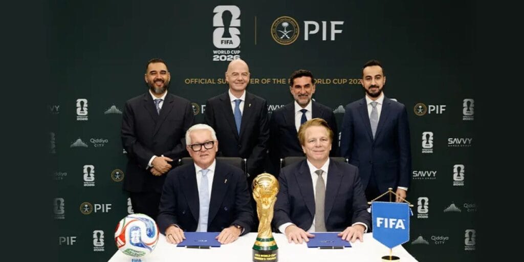 Novo patrocínio do PIF amplia dependência da Fifa em relação aos petrodólares da Arábia Saudita