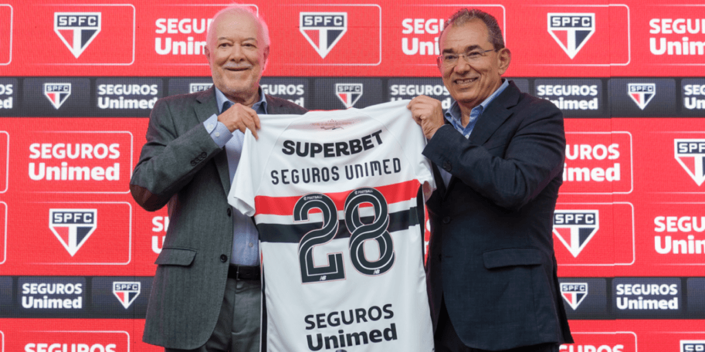 São Paulo acerta patrocínio com Seguros Unimed para a barra traseira da camisa