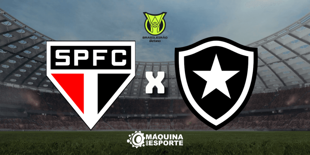 São Paulo x Botafogo: Onde assistir ao jogo da 17ª rodada do Brasileirão