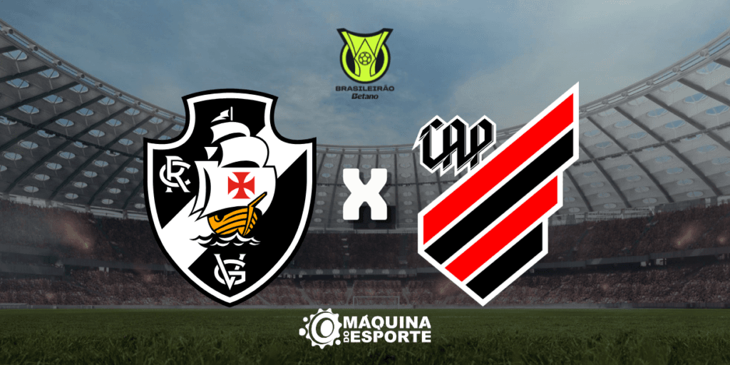 Vasco x Athletico-PR: Onde assistir ao jogo da 15ª rodada do Brasileirão