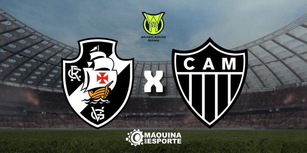 Vasco x Atlético-MG: Onde assistir ao jogo da 18ª rodada do Brasileirão